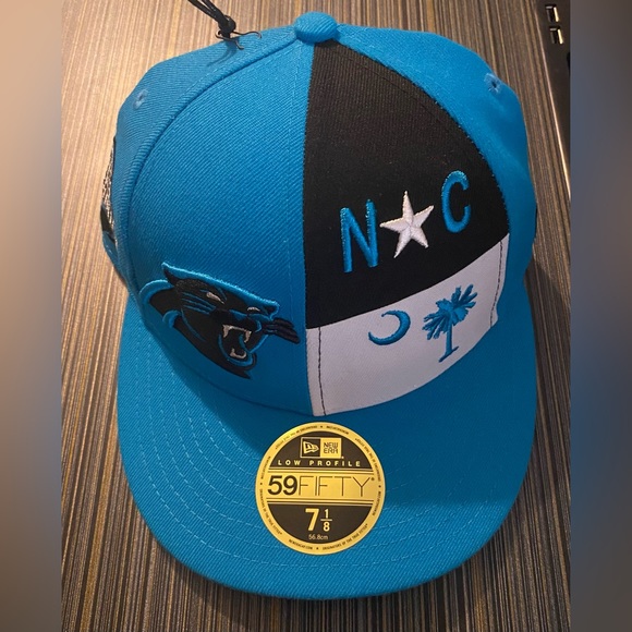 Carolina Panthers New Era 2019 Draft Hat | size 7 1/8 - Picture 3 of 5